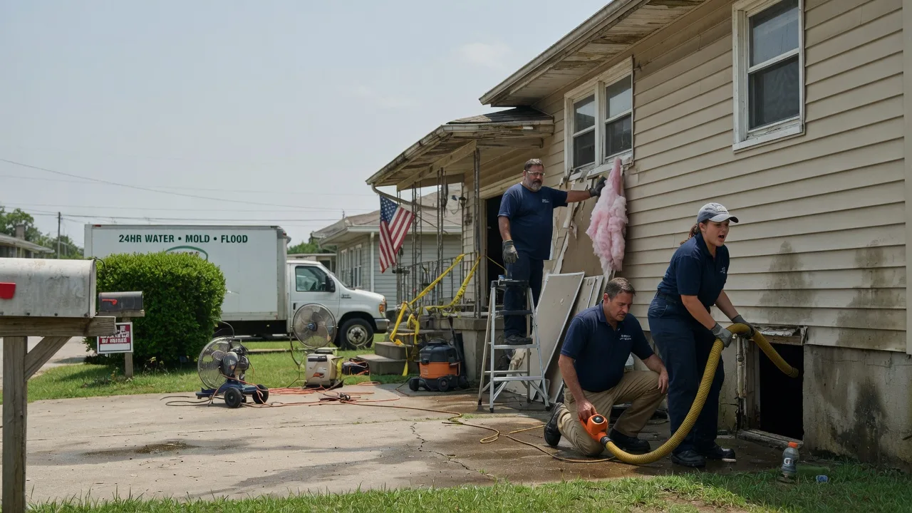 Water Damage Repair in Lake Dallas, TX near me